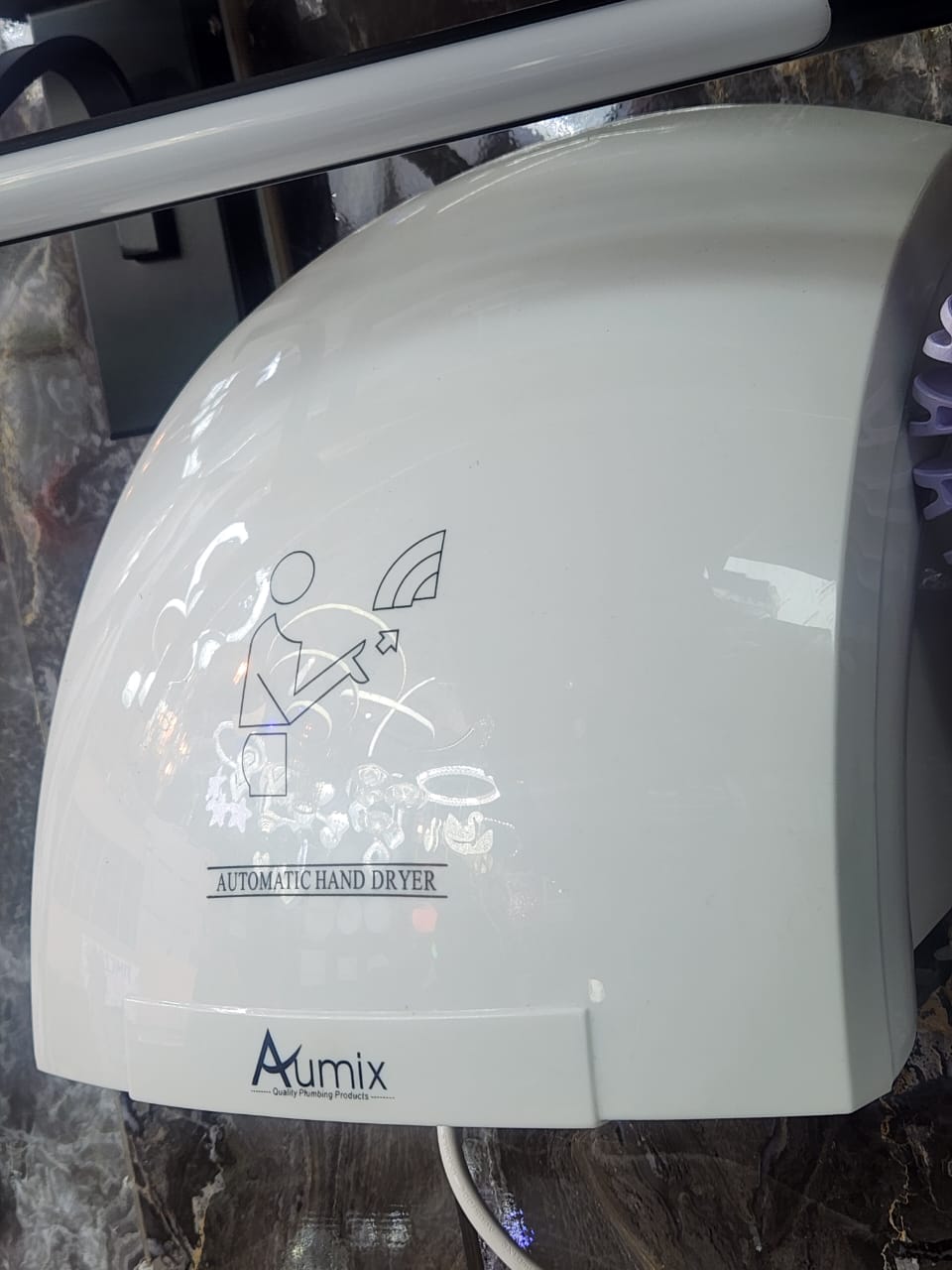 Commercial electric hand dryer for restrooms